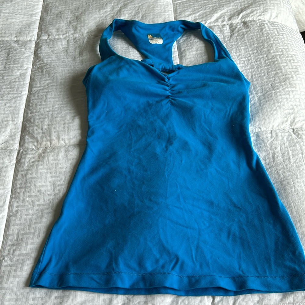 Lucy Sports Tank Top in Bright Blue